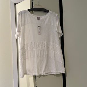 Chico’s white womens top